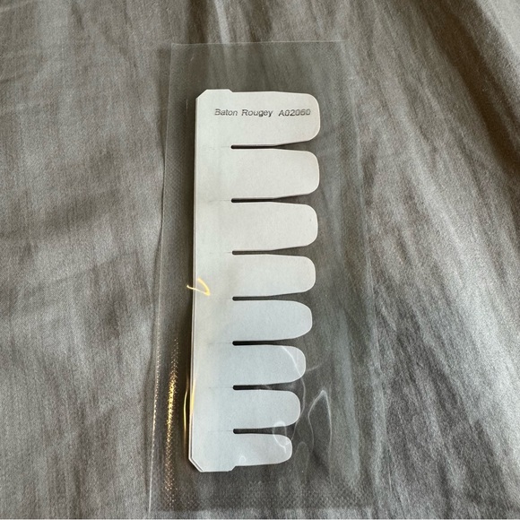 *Retired* Color Street: Baton Rougey (Pedicure) | Classic Red Solid Timeless - Picture 4 of 12